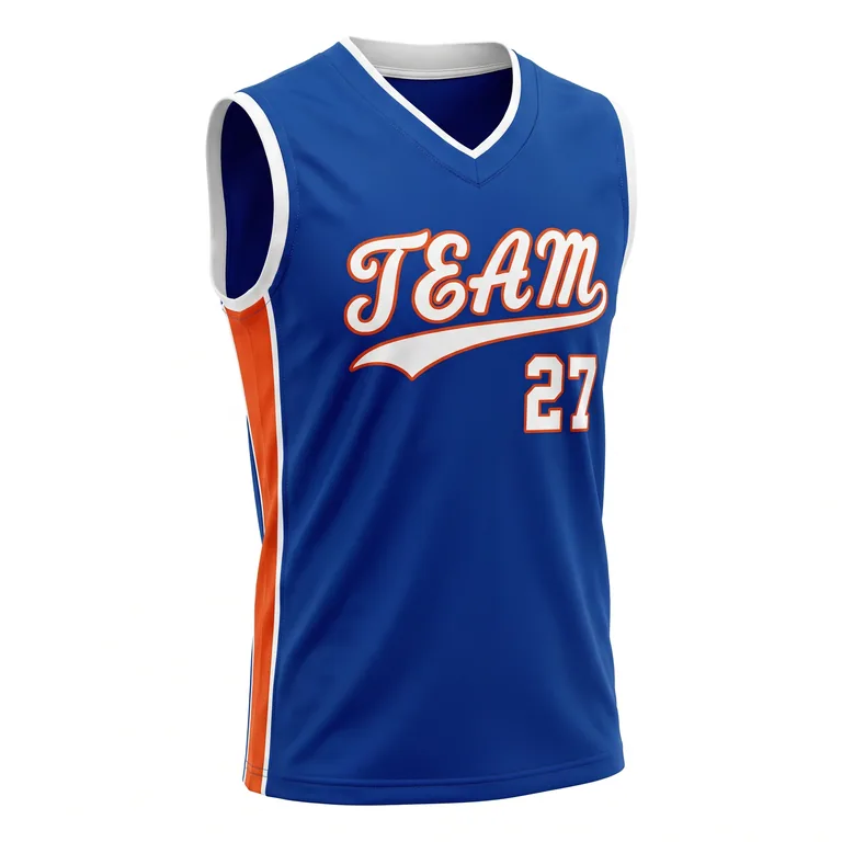 Custom baseball tank game jerseys, front view