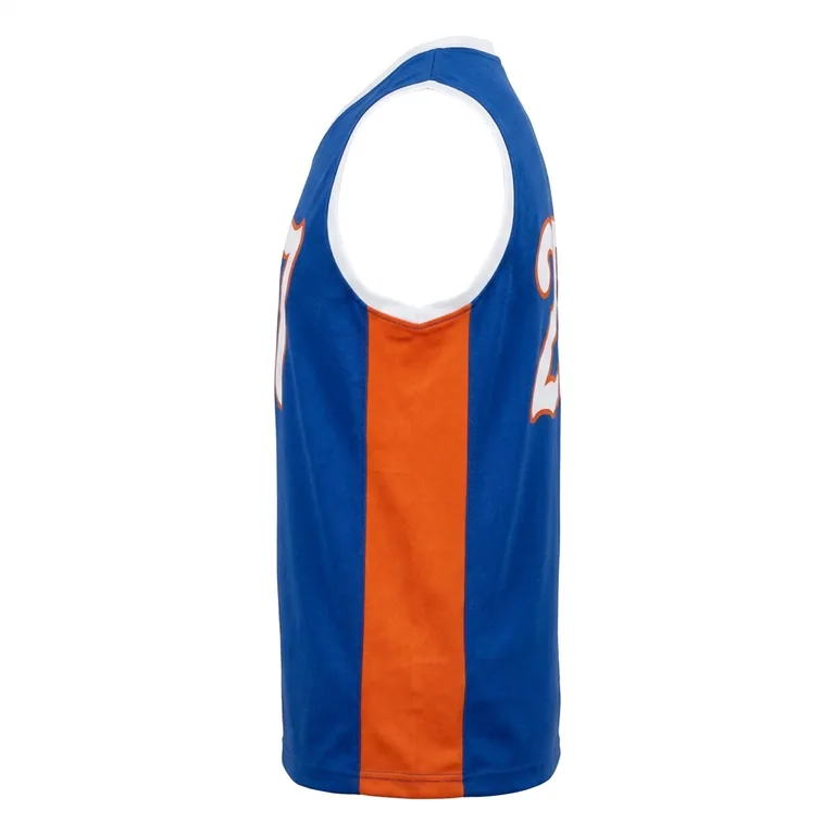 Custom baseball tank game jerseys, right side view