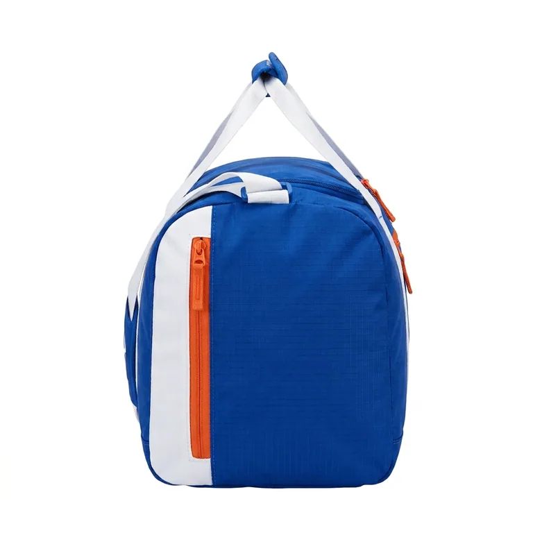 Custom baseball team duffel bags, right side view