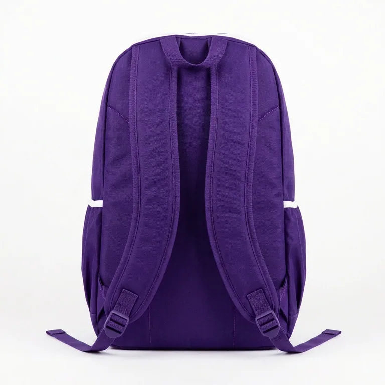 Custom basketball team gear packs, back view