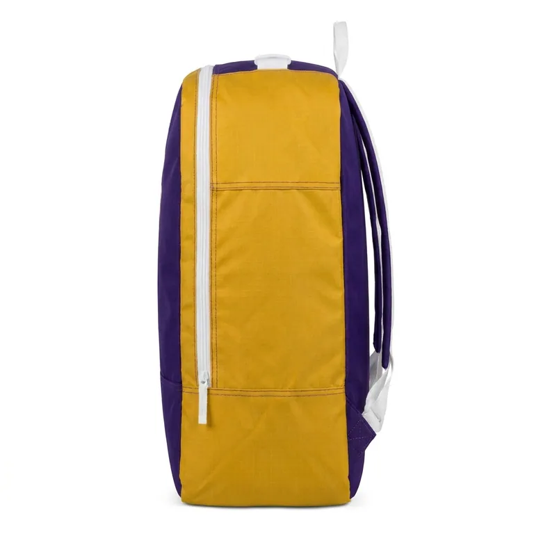 Custom basketball team duffel bags, right side view
