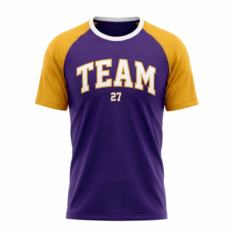 Custom basketball training tees, front view