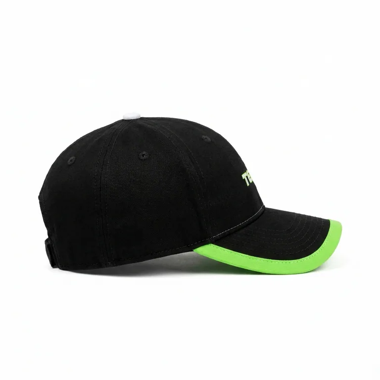 Custom esports team caps, right side view