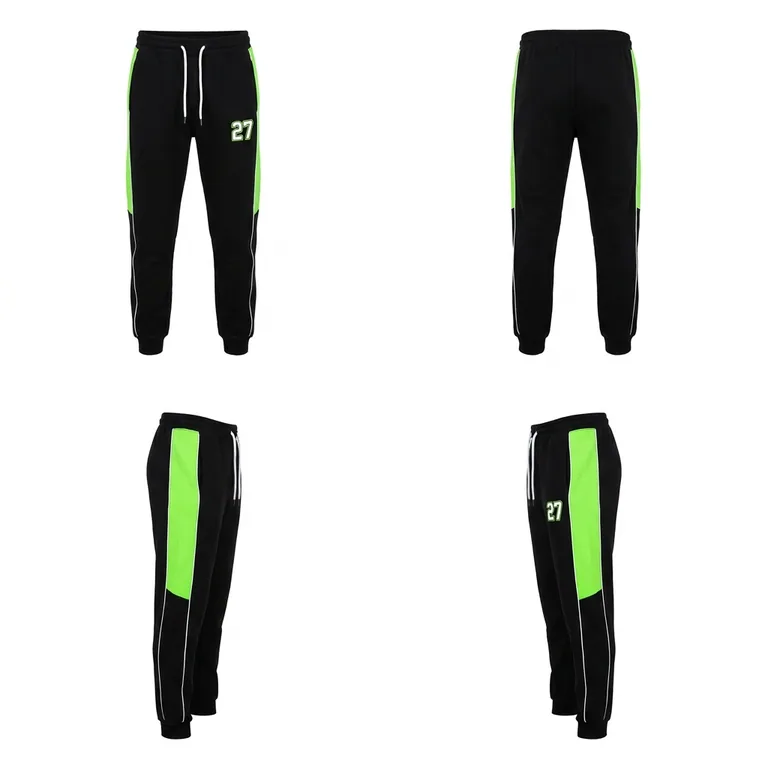 Custom esports team joggers, right side view