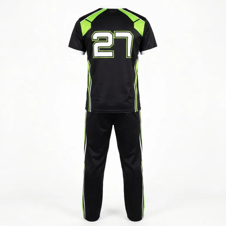 Custom esports team uniform sets, back view