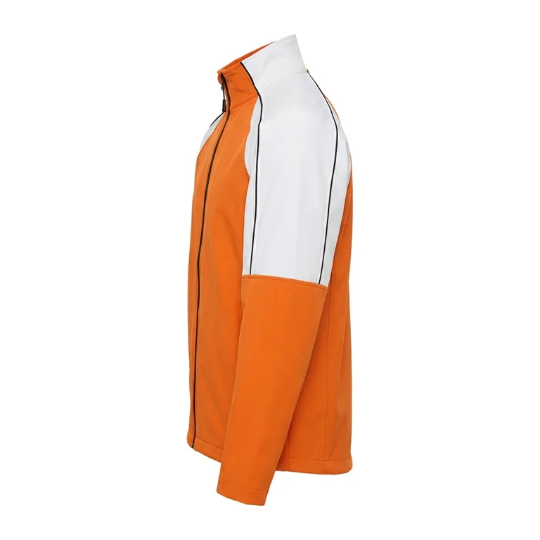 Custom flag football team jackets, right side view