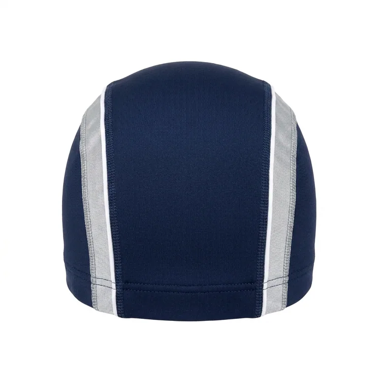 Custom football skull caps, front view
