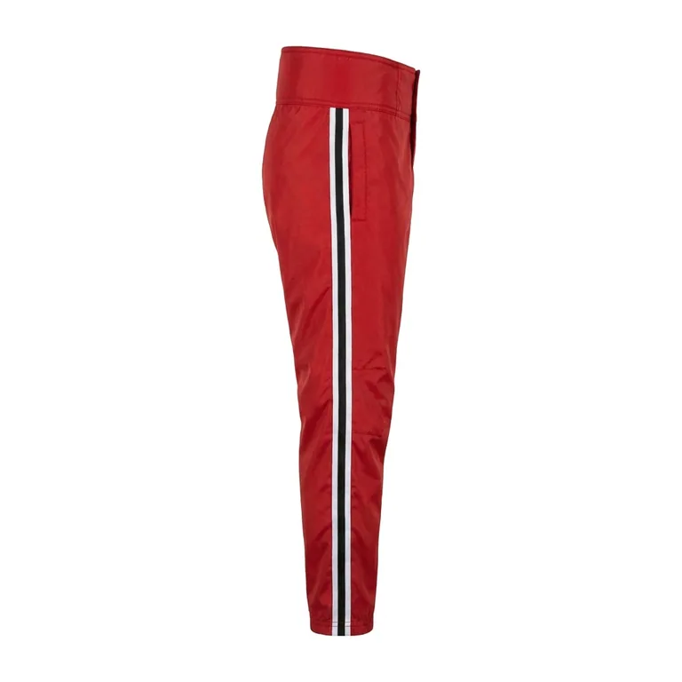 Custom hockey pant shells, left side view
