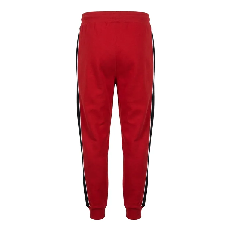 Custom hockey team joggers, back view