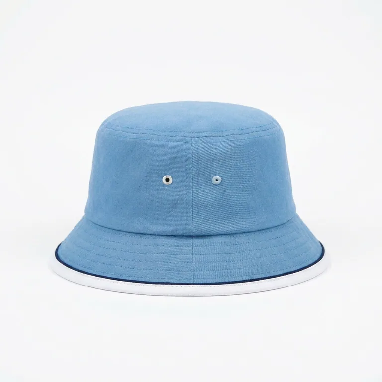 Custom lacrosse bucket hats, right side view