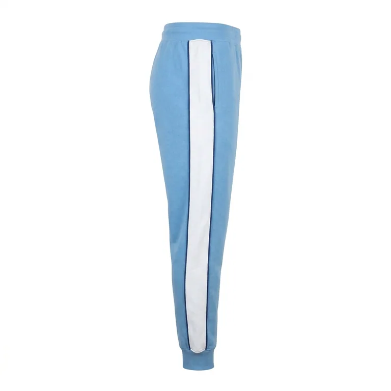 Custom lacrosse team joggers, left side view