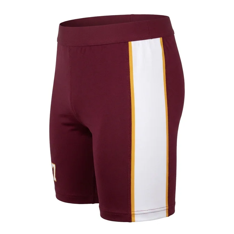 Custom rugby base-layer shorts, right side view