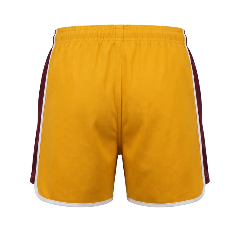 Custom rugby classic match shorts, back view