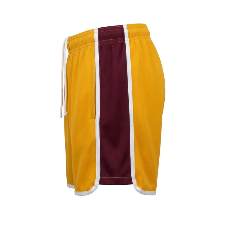 Custom rugby classic match shorts, right side view