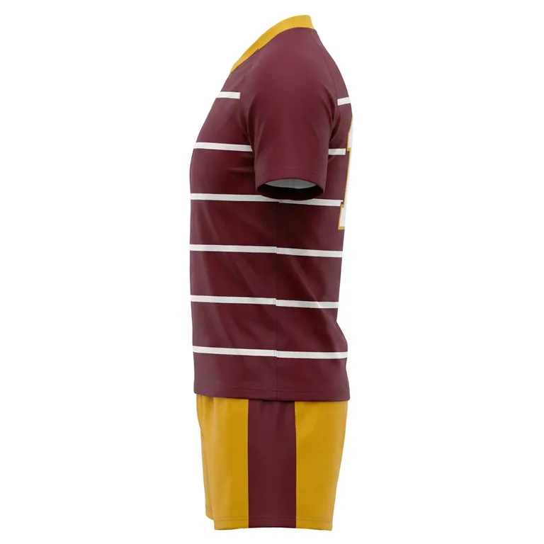 Custom rugby standard match uniforms, right side view