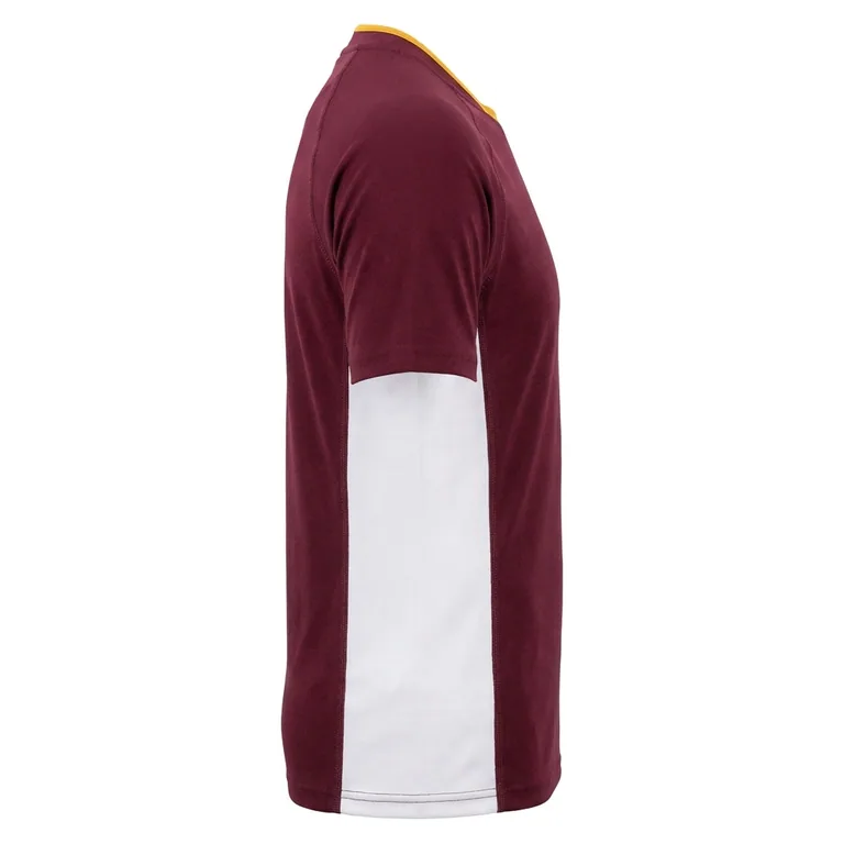 Custom rugby training jerseys, left side view
