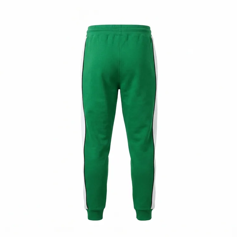Custom soccer team joggers, back view