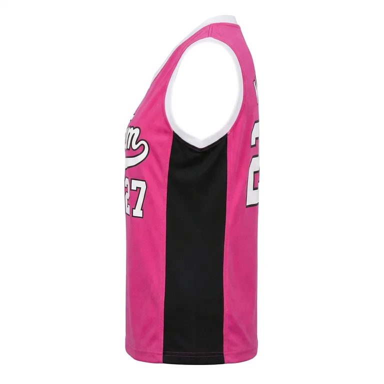 Custom softball sleeveless game jerseys, right side view