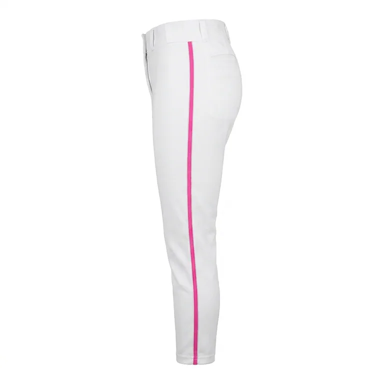 Custom softball standard game pants, right side view