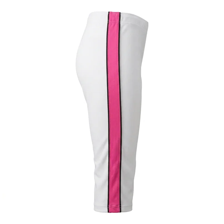 Custom softball standard knickers, left side view