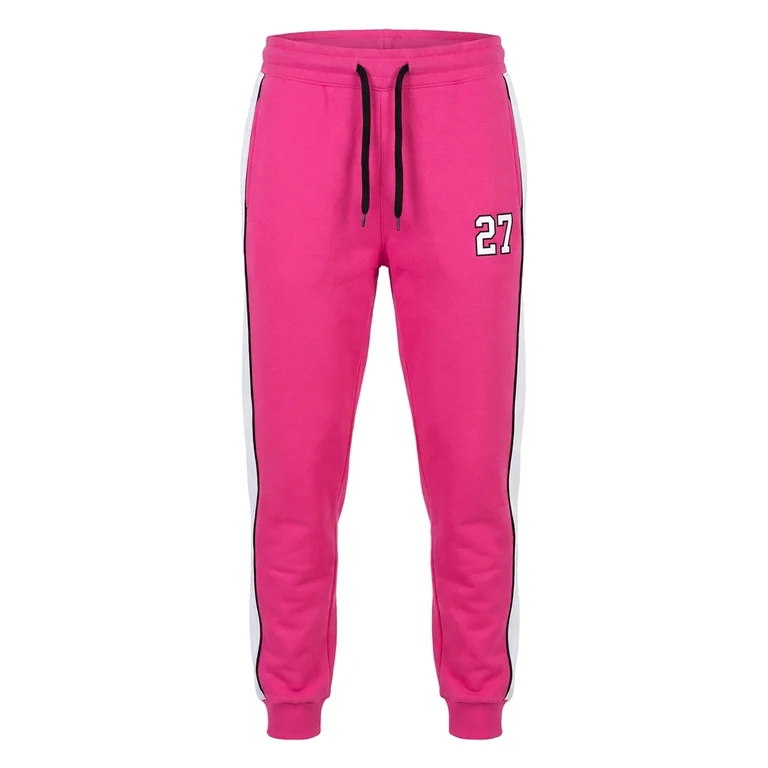 Custom softball team joggers, front view