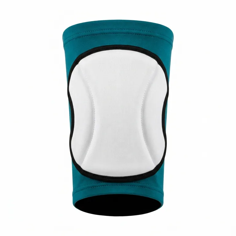 Custom volleyball knee pads, front view