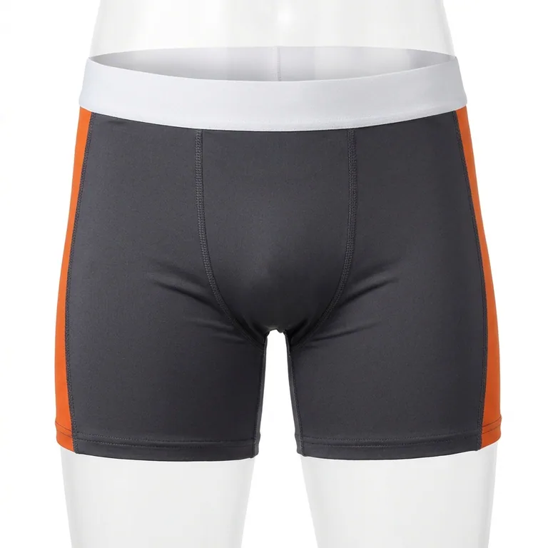 Custom wrestling base-layer briefs, front view