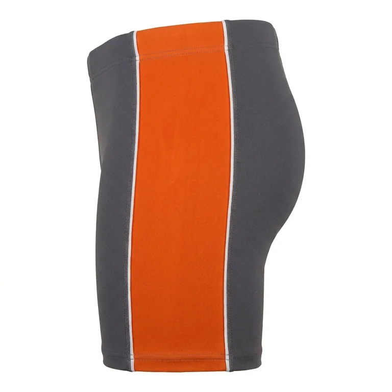 Custom wrestling base-layer shorts, right side view