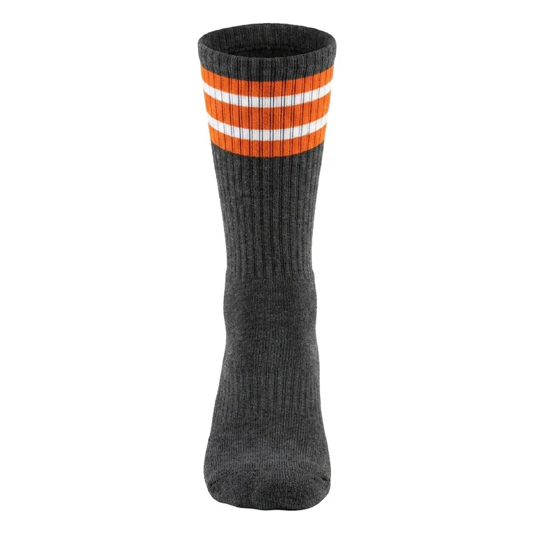 Custom wrestling team socks, front view